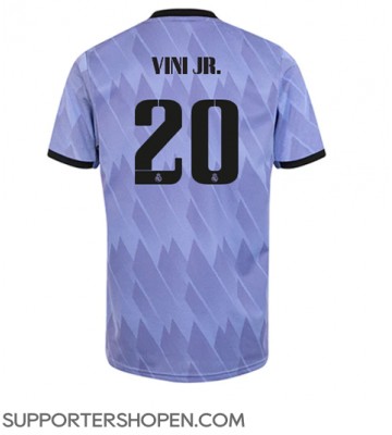 Real Madrid Vinicius Junior #20 Borta Matchtröja 2022-23 Kortärmad